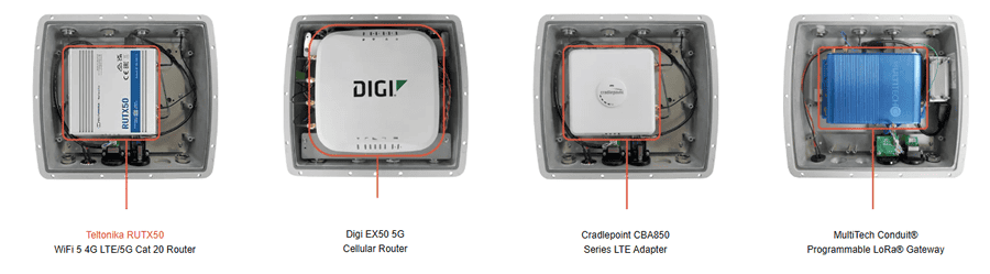 Outdoor router enclosures for reliable wireless signal protection. Perfect for IoT networks and outd.