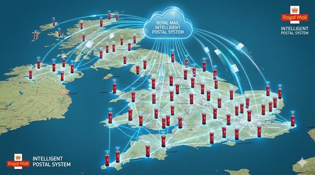 Royal MAil connected post boxes