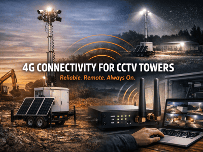 4G Connectivity for CCTV Towers