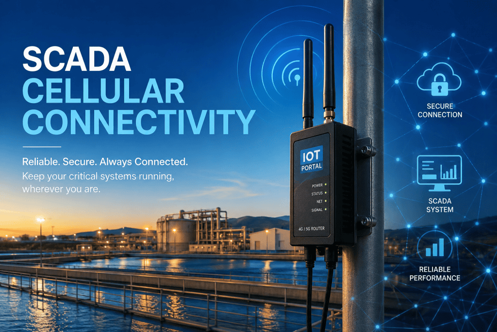 SCADA Cellular Connectivity 4G 5G Redcap