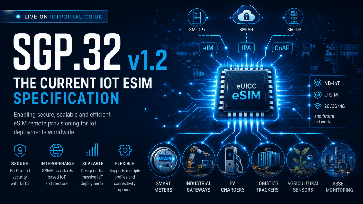 IoT Portal explains SGP.32 V1.2 Release and what it means for IoT and eSIM in the UK