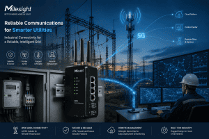 Milesight 4G and 5G router for Utilities Communication and SCADA