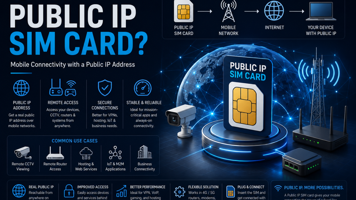 What Is A Public IP SIM Card