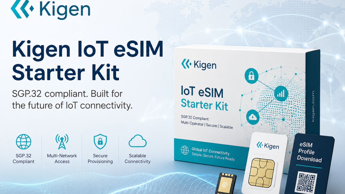 Kigen IoT eSIM Starter Kit