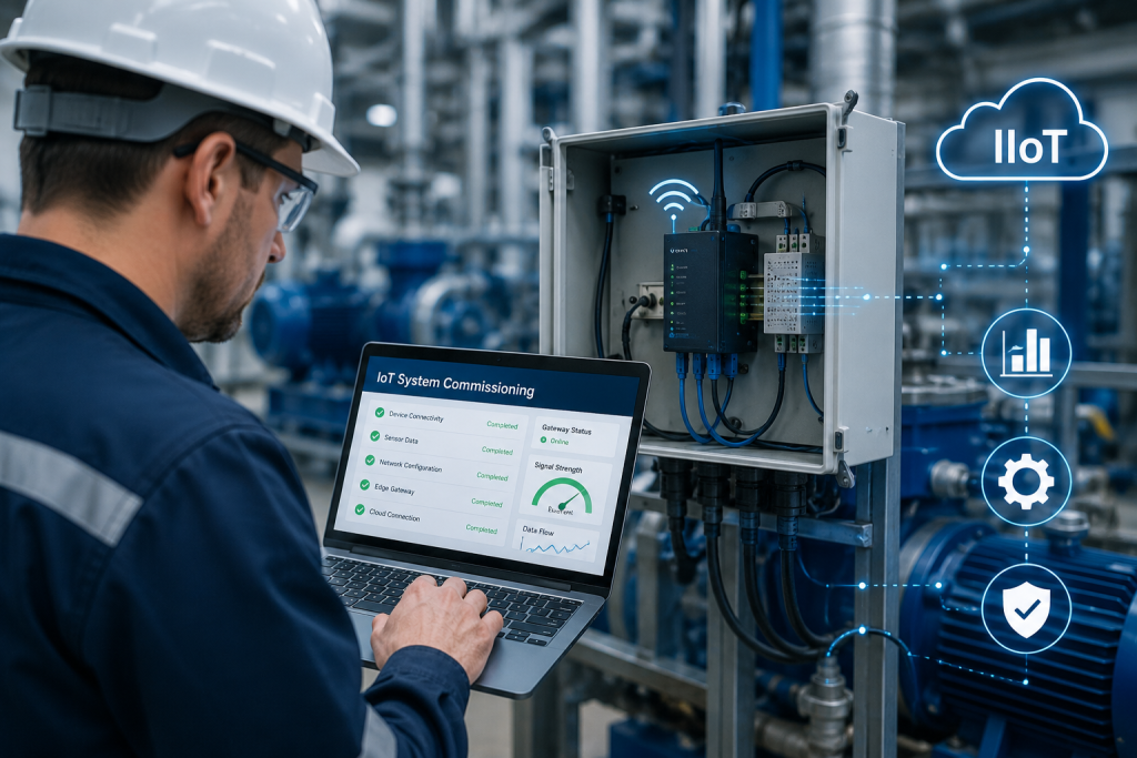 Commissioning an IoT Installatioin