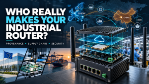 who makes your industrial iot router - we discuss industrial router provenance