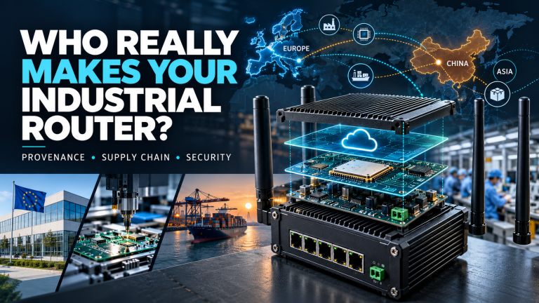who makes your industrial iot router - we discuss industrial router provenance